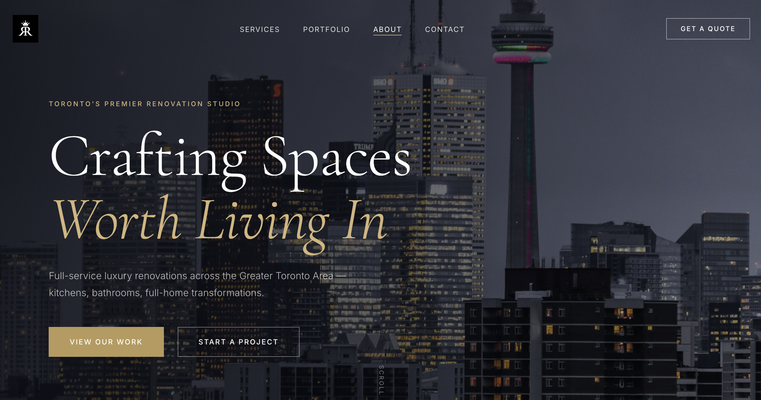 Royalty Home Inc. website